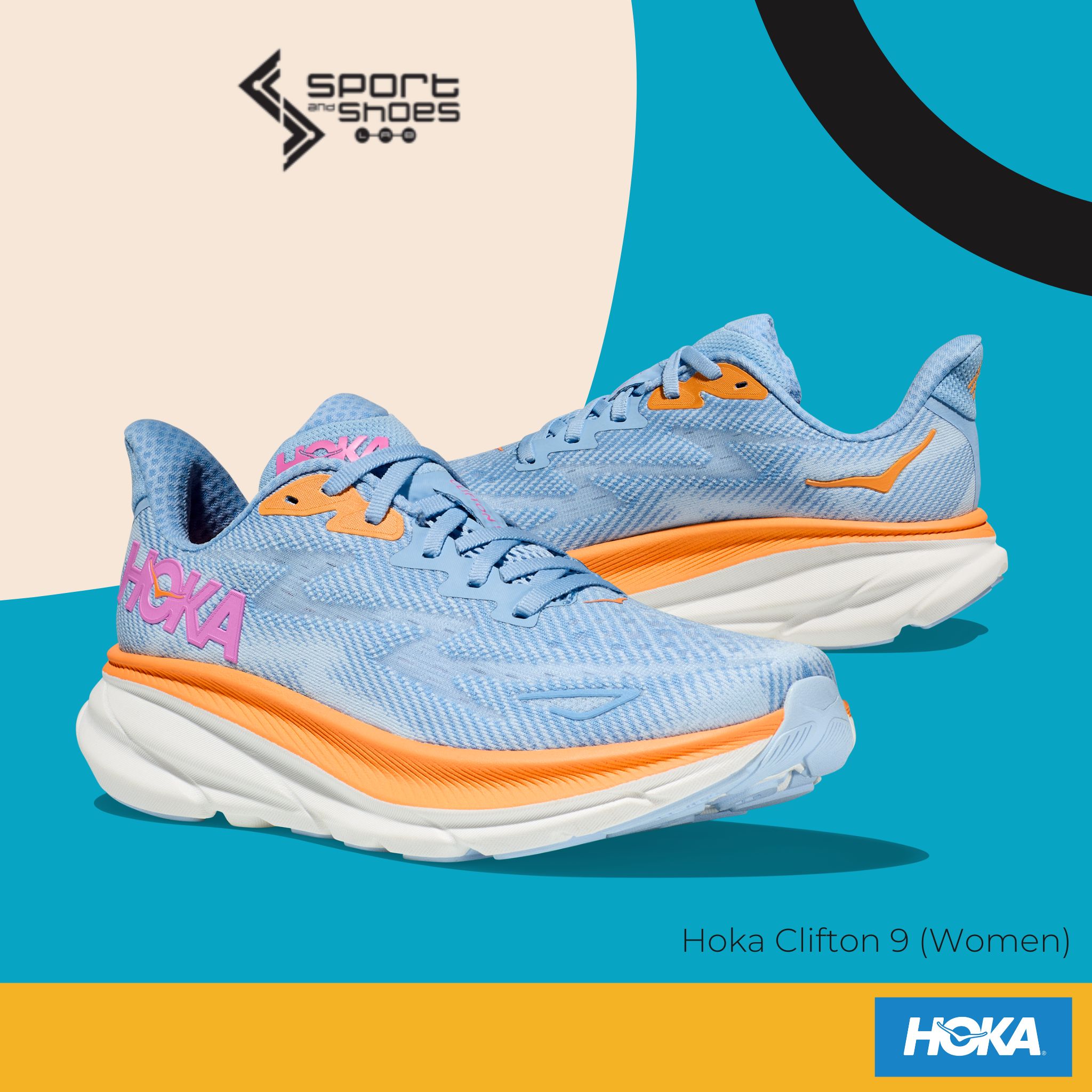 Hoka Clifton9 WIDE (W) (1132211-ABIW)